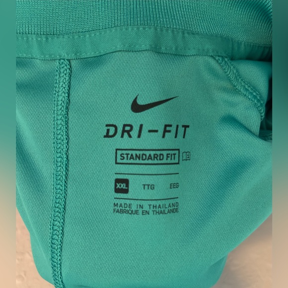 MENS NIKE XXL GREEN POLO - Picture 4 of 5